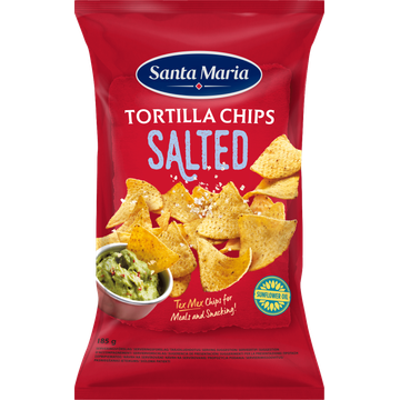 Santa Maria Tortilla Chips Salted 185g
