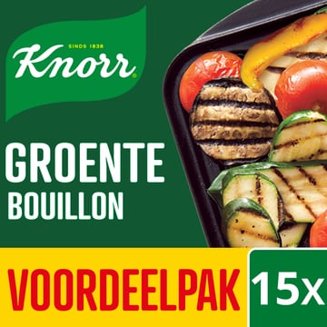 Knorr Bouillon Blokjes Groente 15 tabletten
