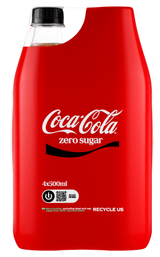 Coca-Cola Zero 4 x 50cl