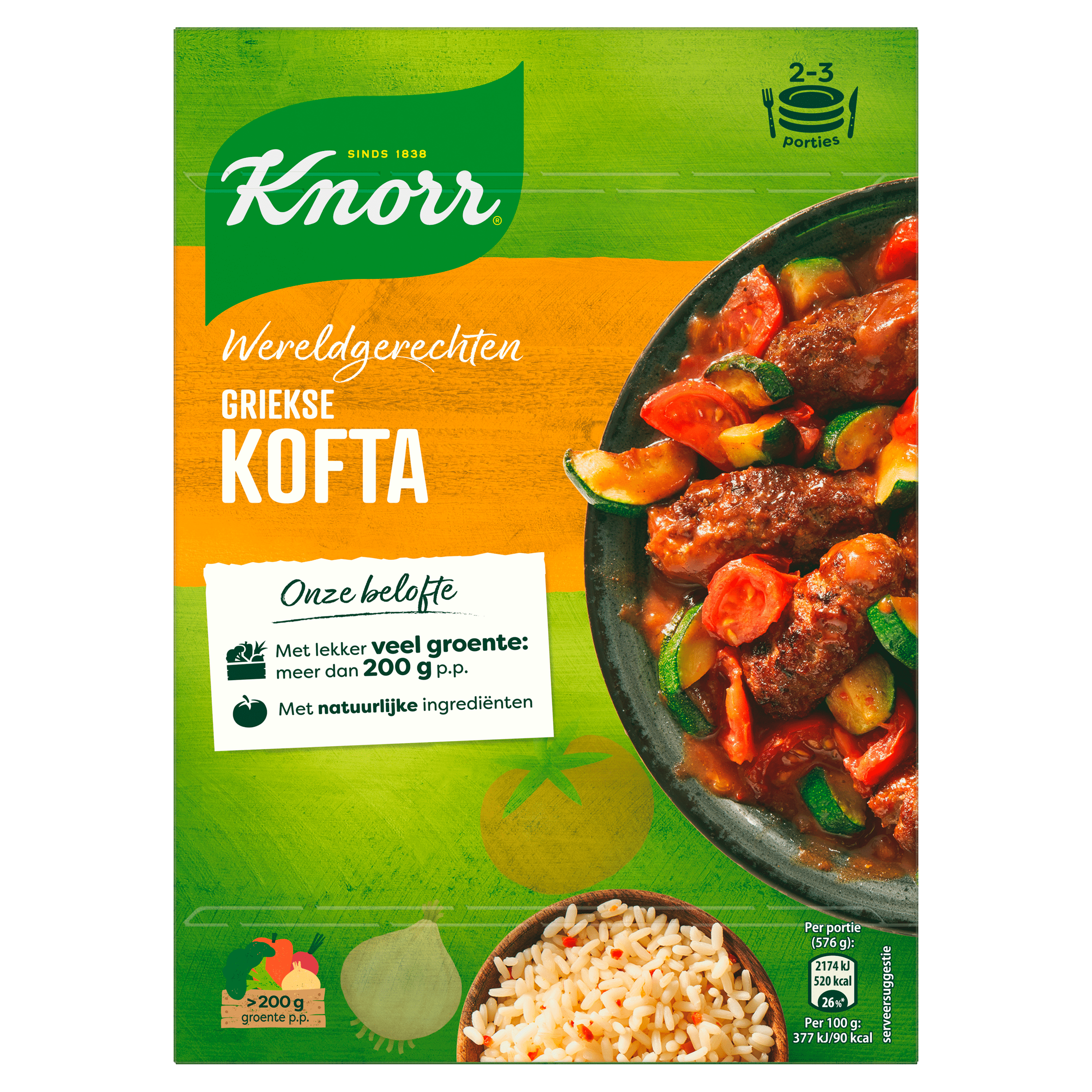 Knorr Wereldgerecht Griekse kofta