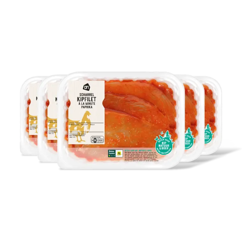 AH Scharrelkipfilet Ã  la minut paprika 5pk