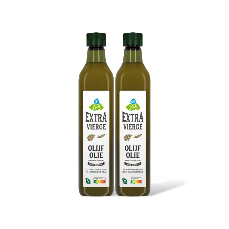 AH Biologisch Olijfolie extra vierge 2pack