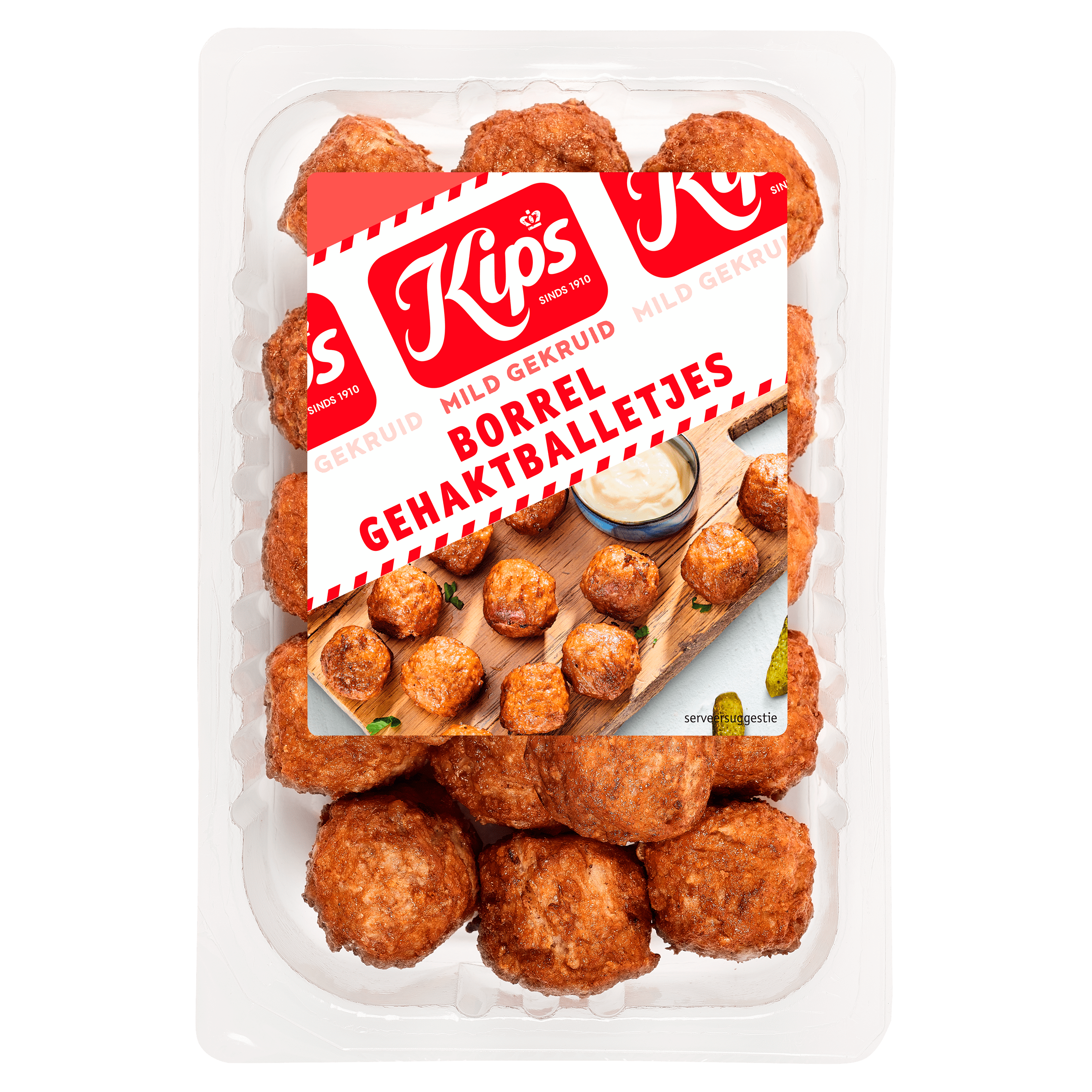 Kips Borrel gehaktballetjes
