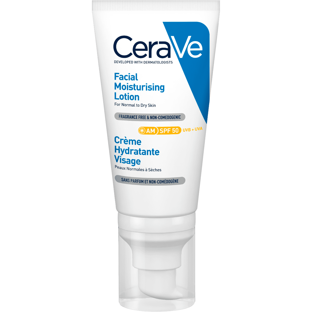 CeraVe Hydraterende Gezichtscrème SPF50 52 ML