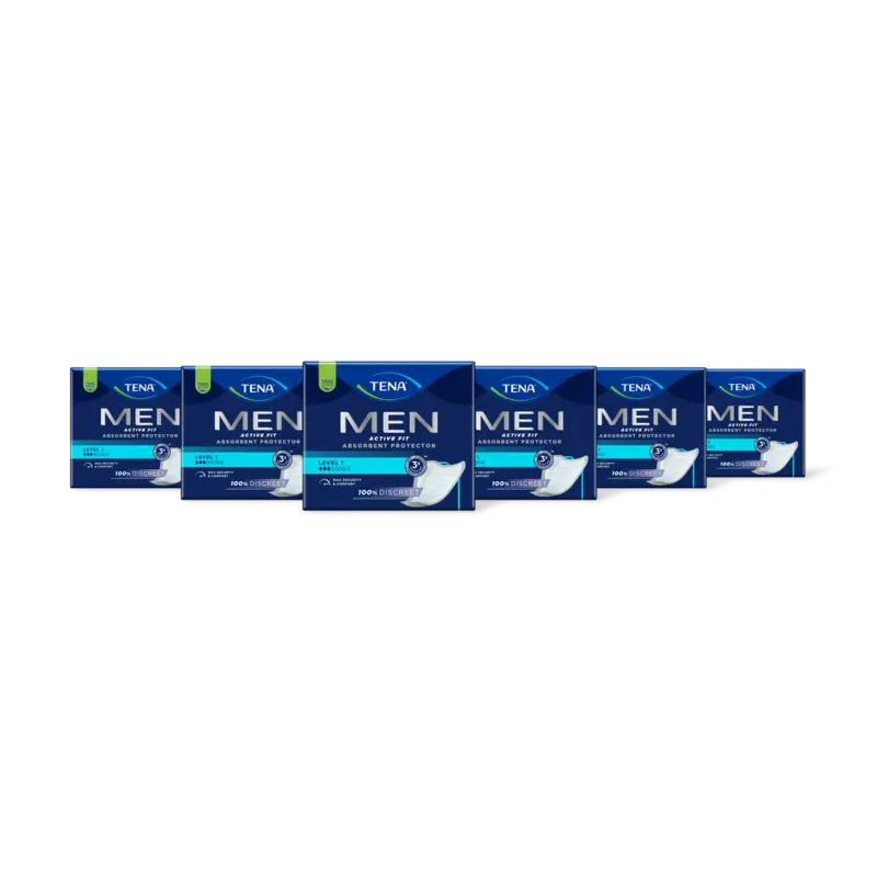 Tena Men active fit level 1 6-pack