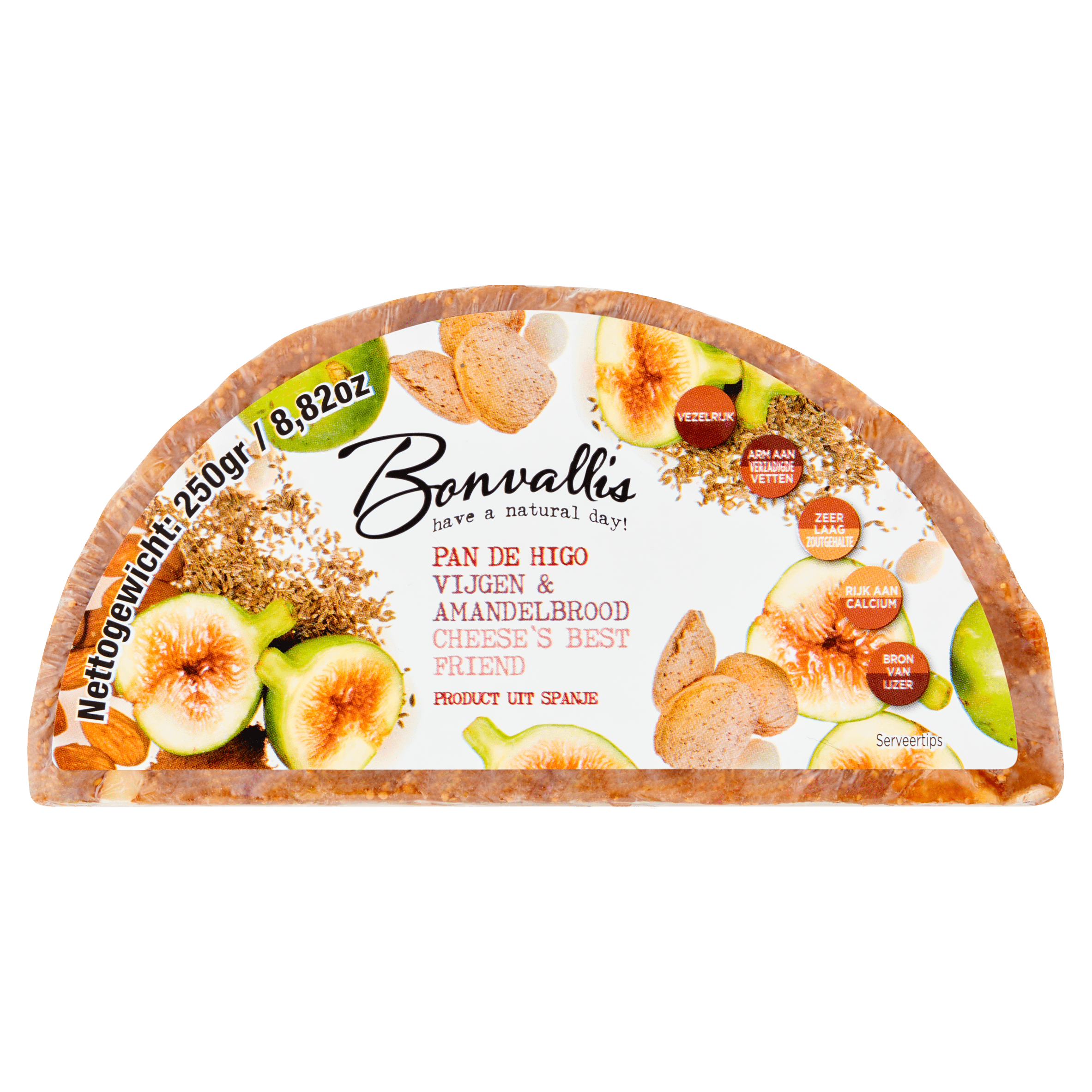Bonvallis Vijgen en amandelbrood