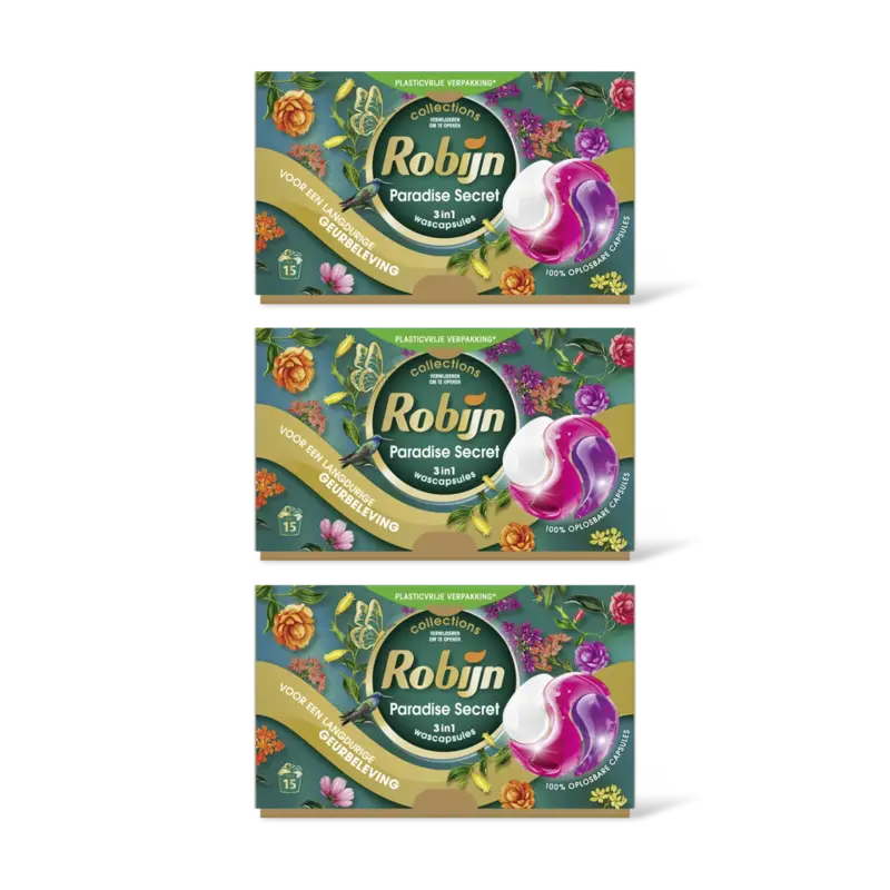 Robijn Collections caps paradise secret 3-pack