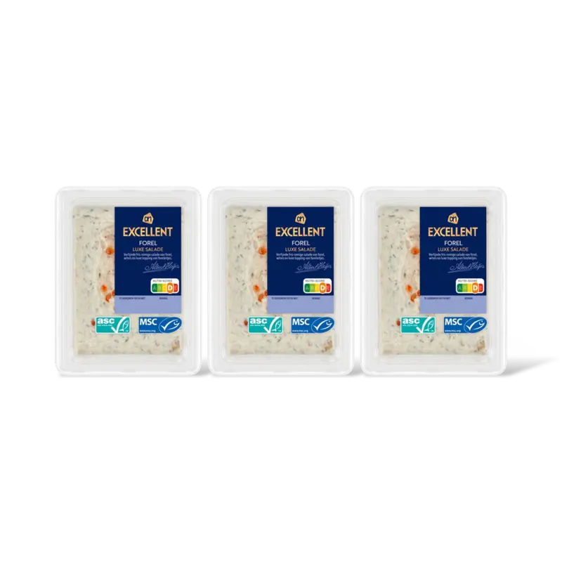 AH Excellent Forel salade 3-pack