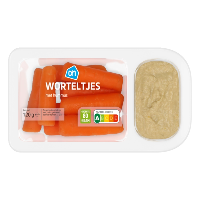 AH Wortel met hummus