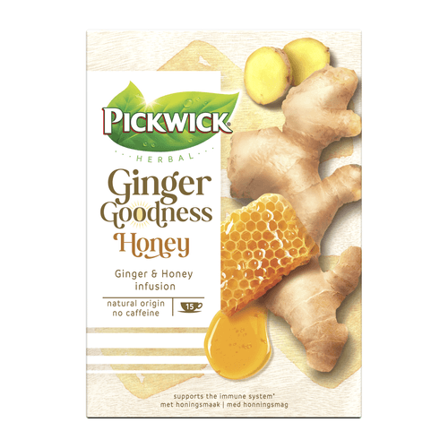 Pickwick Ginger goodness honey kop 15 zk