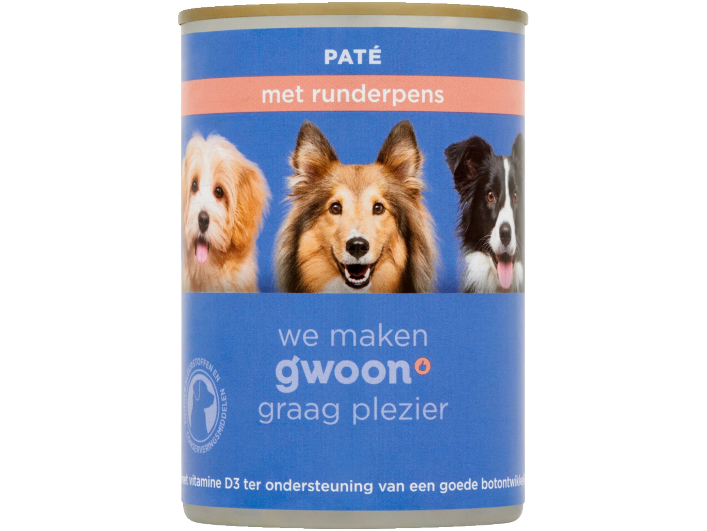 paté met kalfspens- adult hond