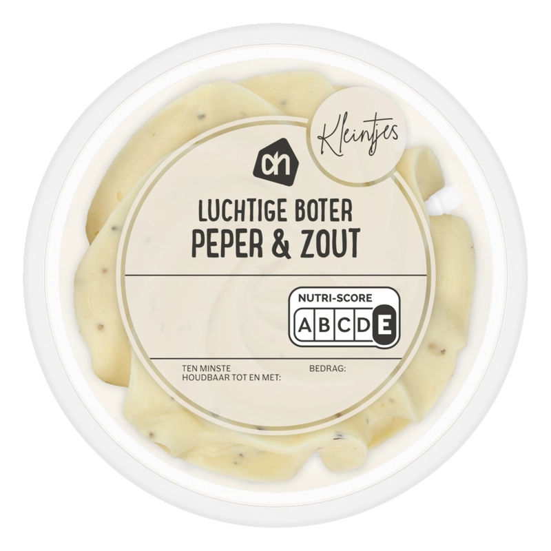 AH Kleintje luchtige boter peper & zout