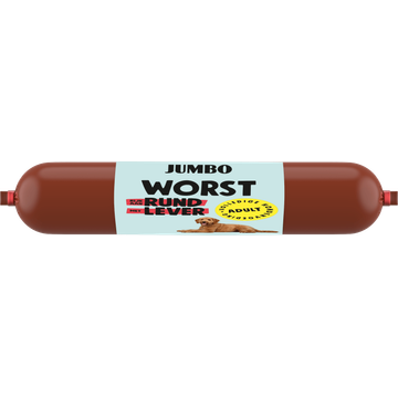 Jumbo Hondenworst met Rund & Lever 400 g