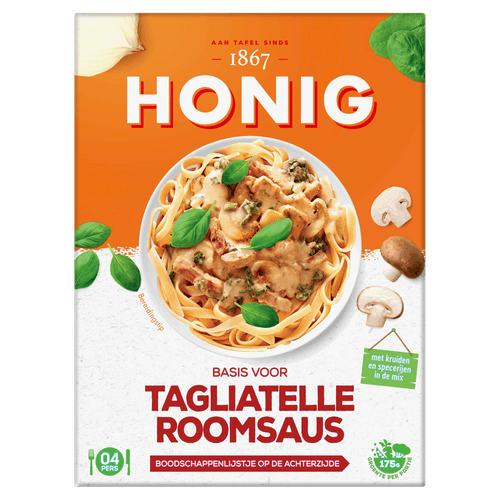 Honig Kruidenmix tagliatelle roomsaus