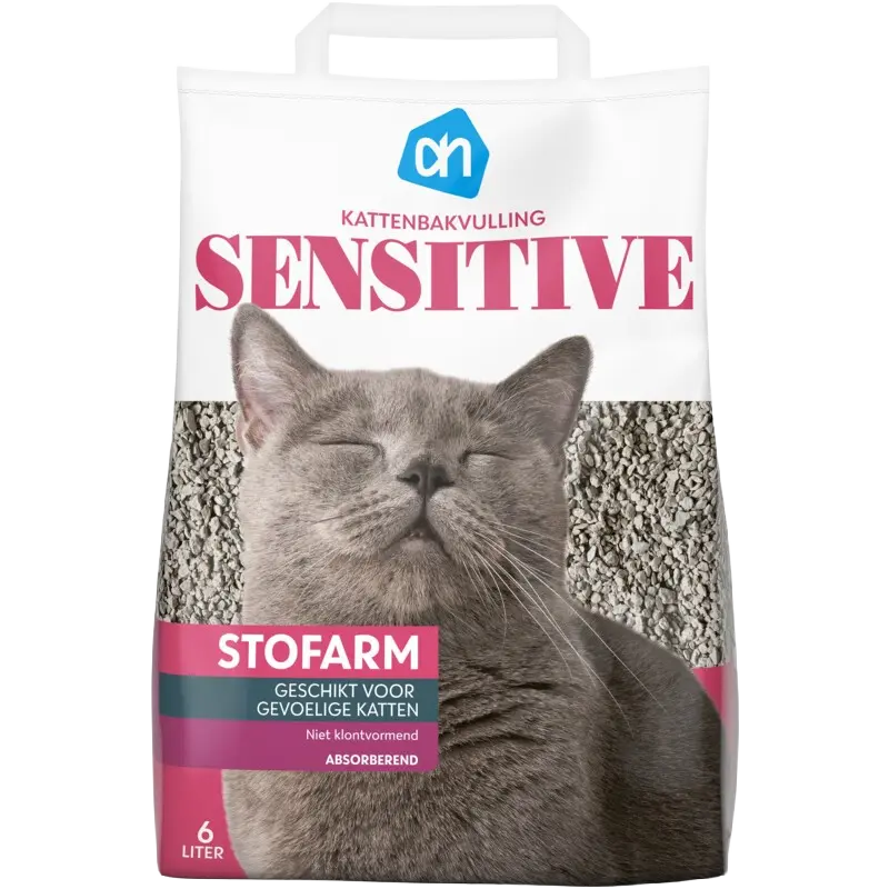 AH Kattenbakvulling sensitive schep&schoon