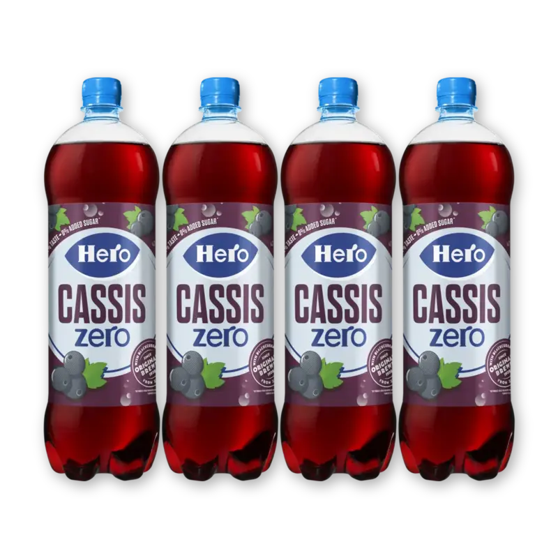 Hero Cassis zero 4-pack