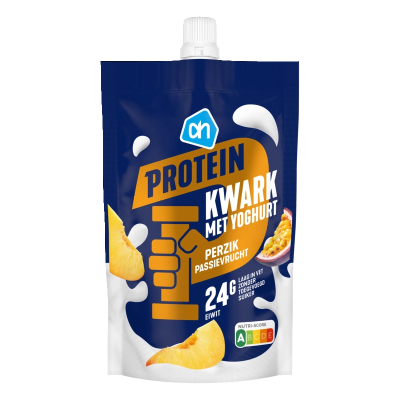 AH Protein kwark met yoghurt perzik passie