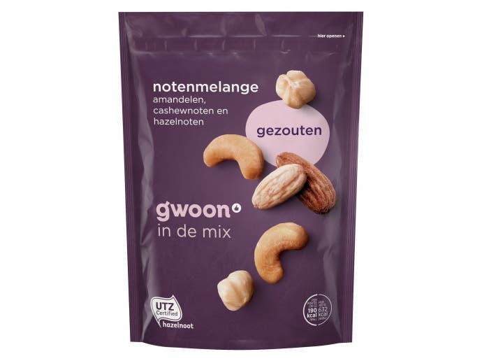 Notenmelange gezouten