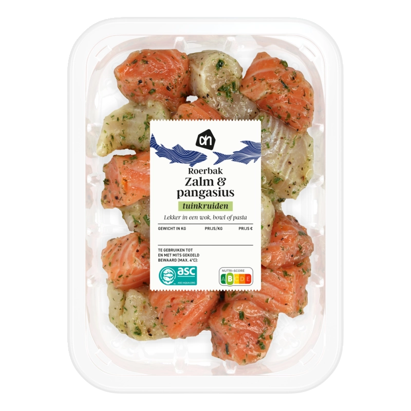 AH Roerbak zalm & pangasius tuinkruiden