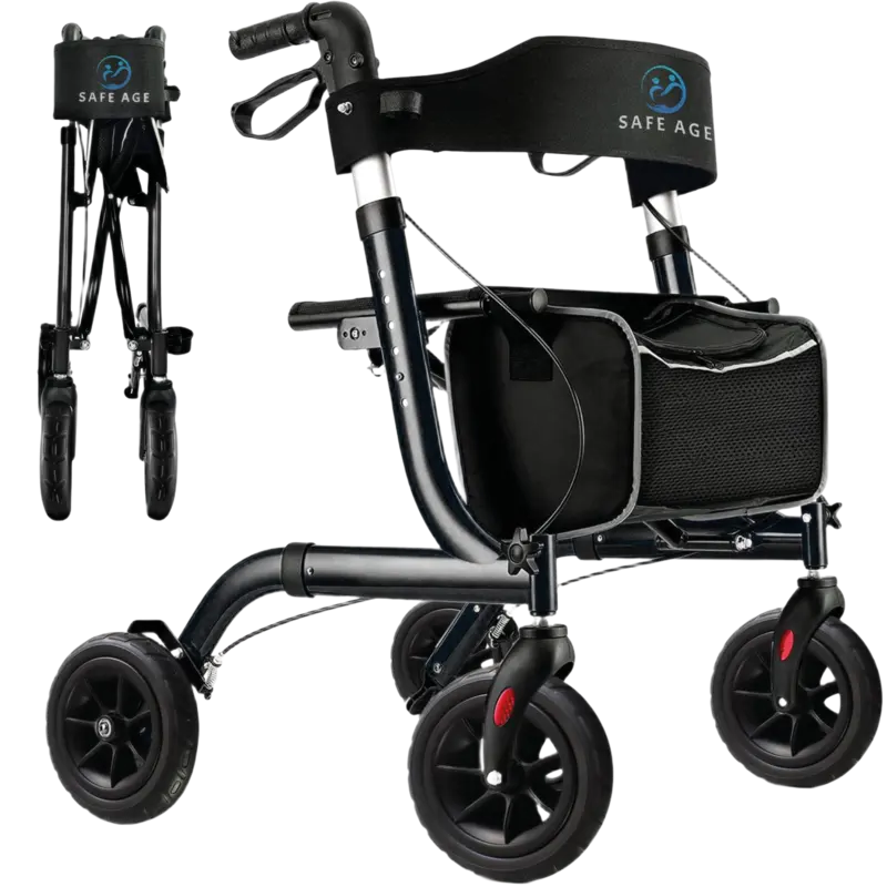 Safe Age Rollator zwart
