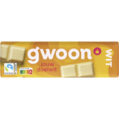 g'woon chocoladereep wit