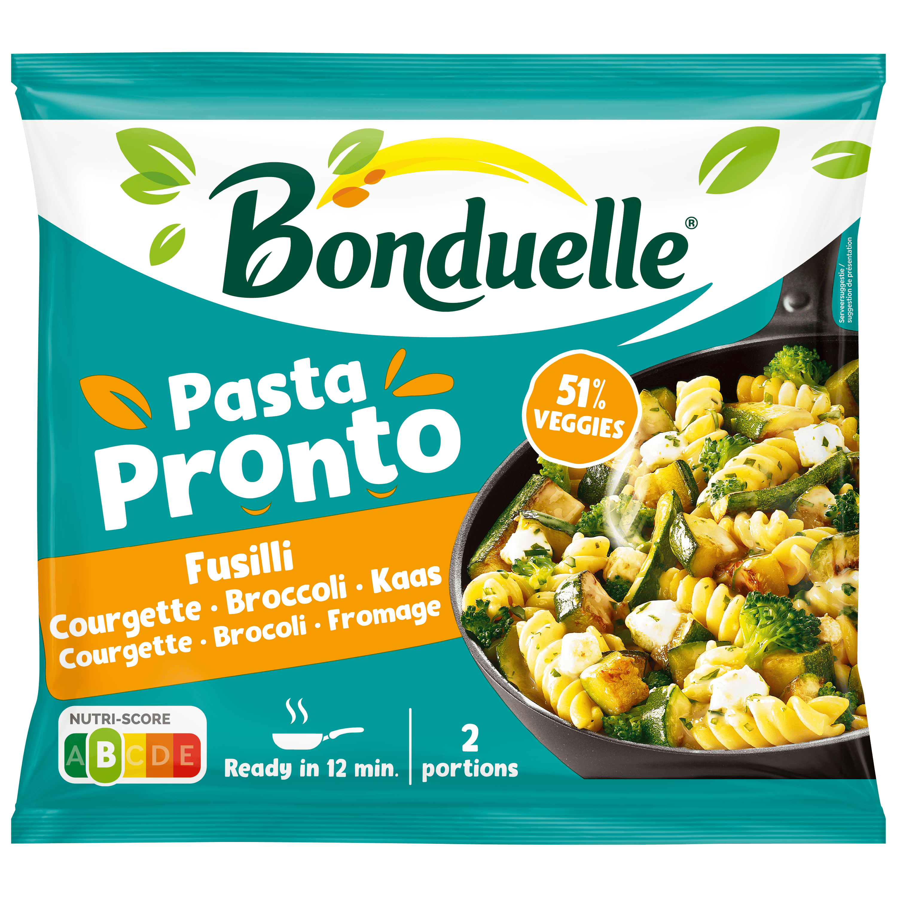 Bonduelle Pasta Pronto Fusilli Courgette