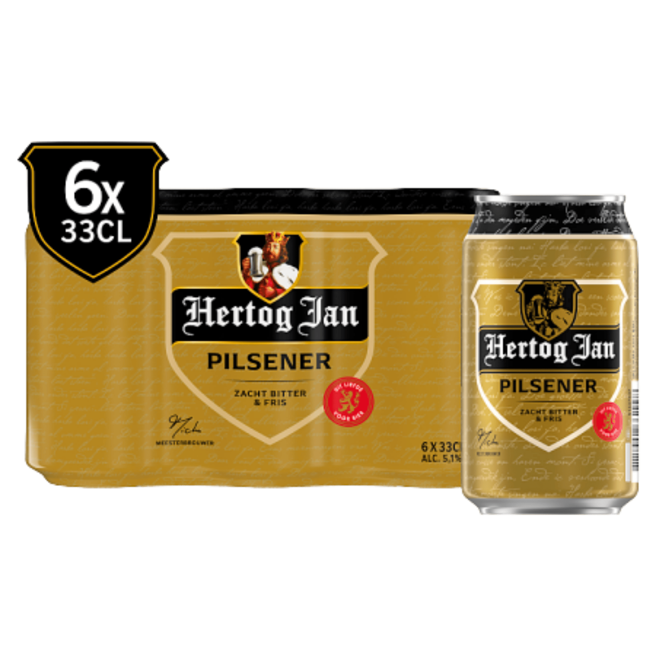 Hertog Jan Traditioneel natuurzuiver pilsener