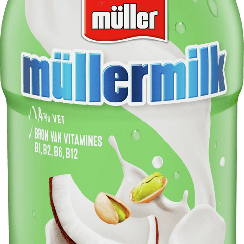 Müllermilk pistache kokosnoot