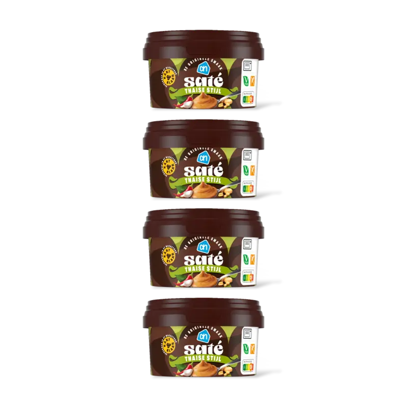 AH Satesaus Thaise stijl kant & klaar 4-pk