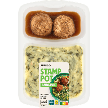 Jumbo Stampot Andijvie met Gehaktballen in Jus 500 g