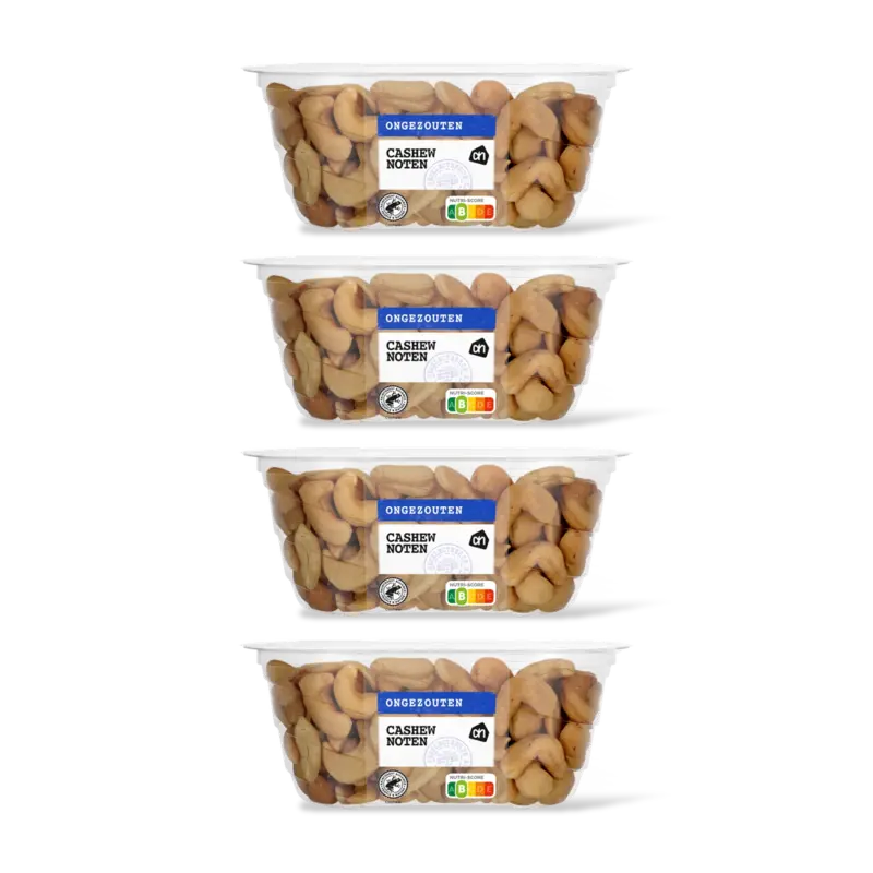 AH Cashewnoten ongezouten 4-pack