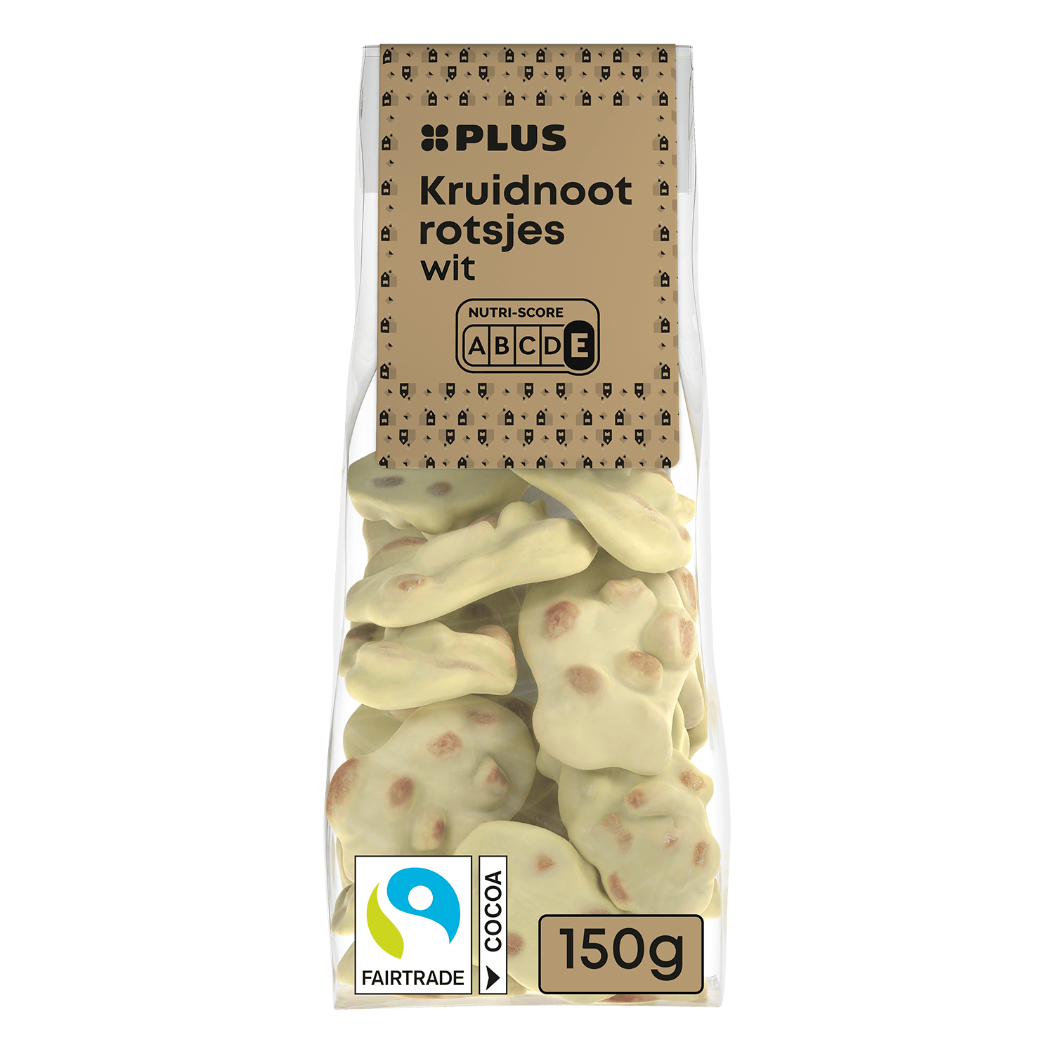 PLUS Kruidnootrotsjes wit fairtrade