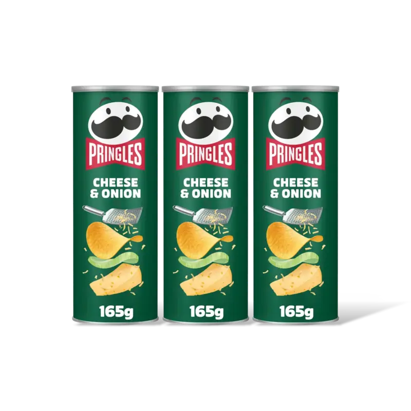 Pringles Cheese & onion 3-pack