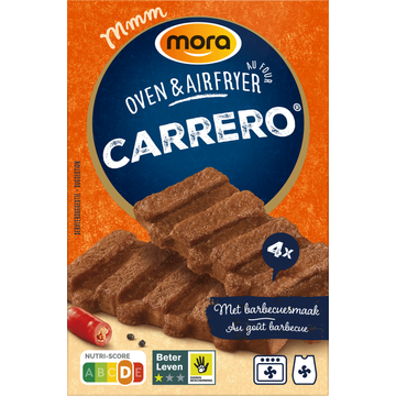 Mora Oven & Airfryer Carrero 4 x 90 g