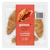 g'woon roomboter croissants