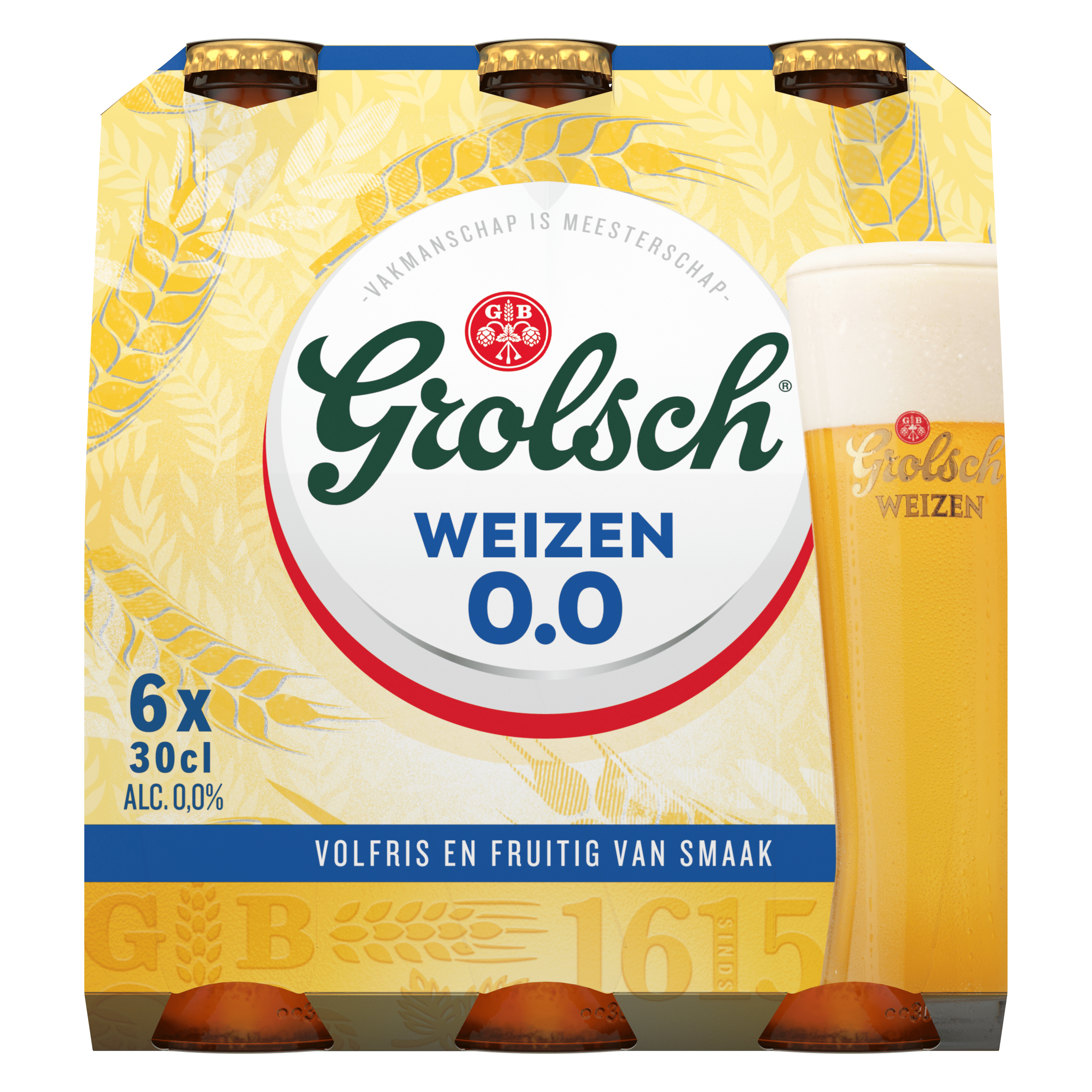 Grolsch Weizen 0.0 fles