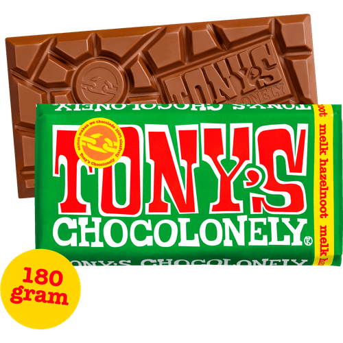 Tony's Chocolonely melk hazelnoot