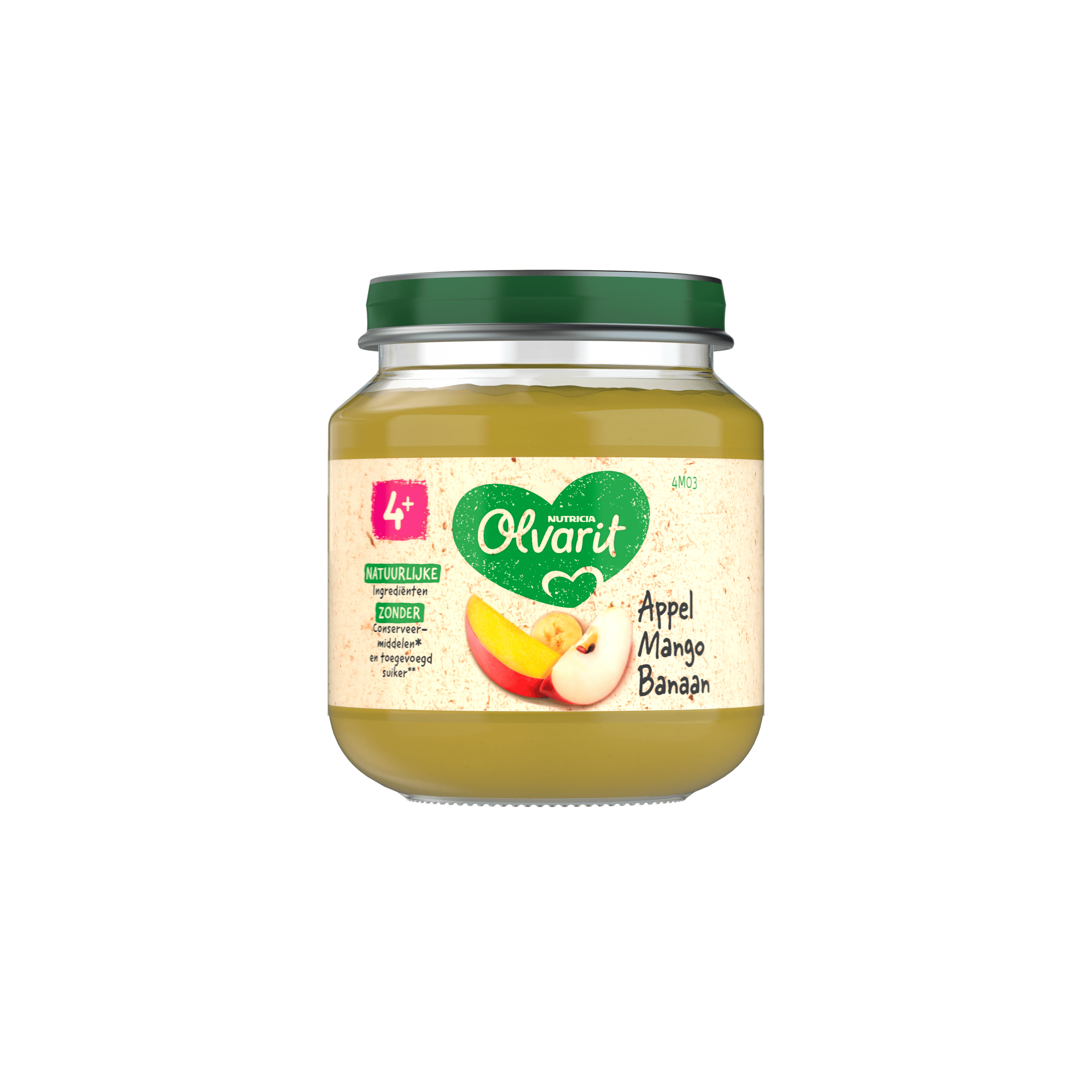 Olvarit 4+mnd Appel Mango Banaan