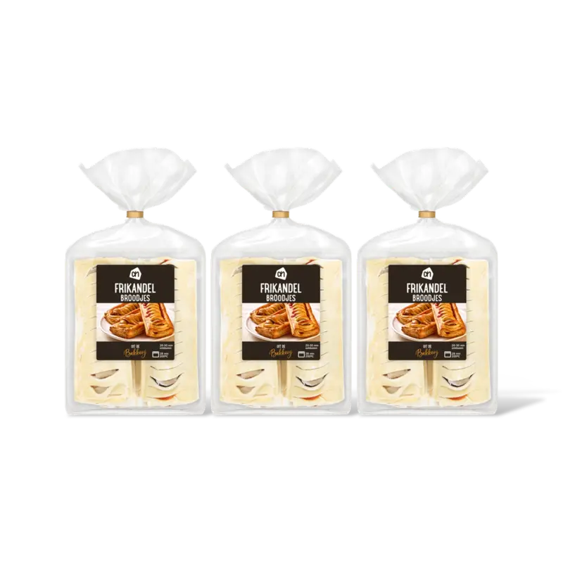 AH Diepvries frikandelbroodjes 3-pack