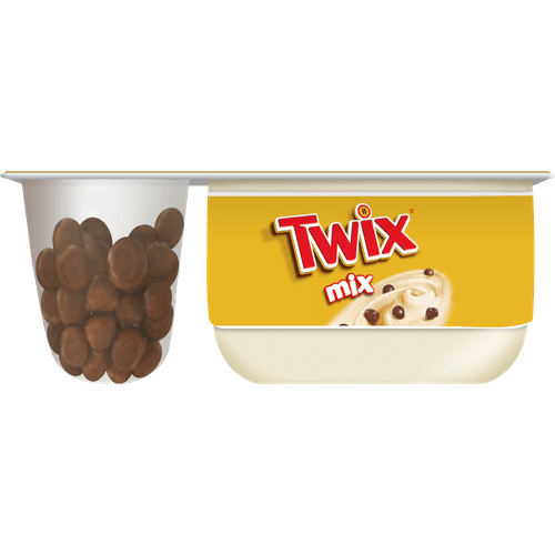 Danone Twix mix yoghurt