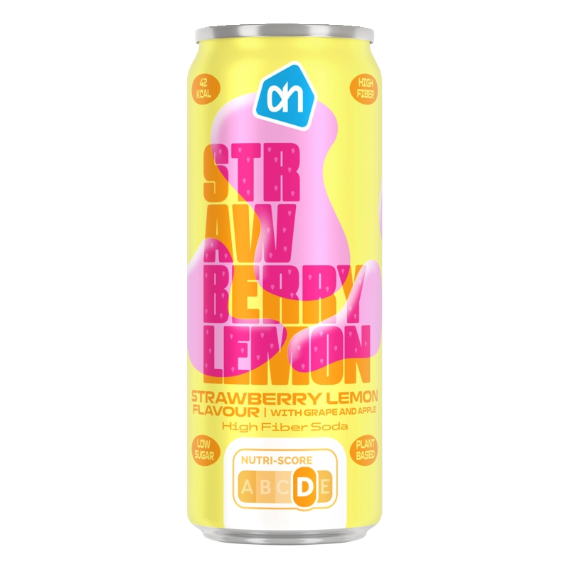 AH Soda strawberry lemon flavour