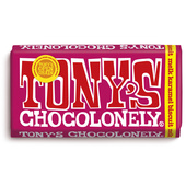 Tony's chocolonely classic melk karamel biscuit