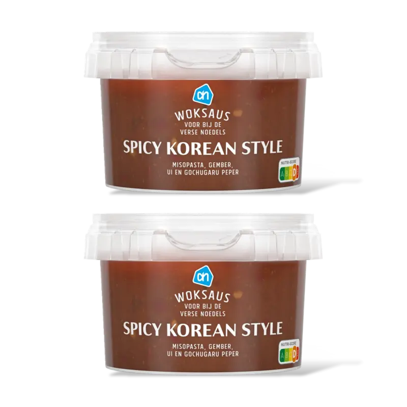 AH Woksaus spicy Korean style 2-pack