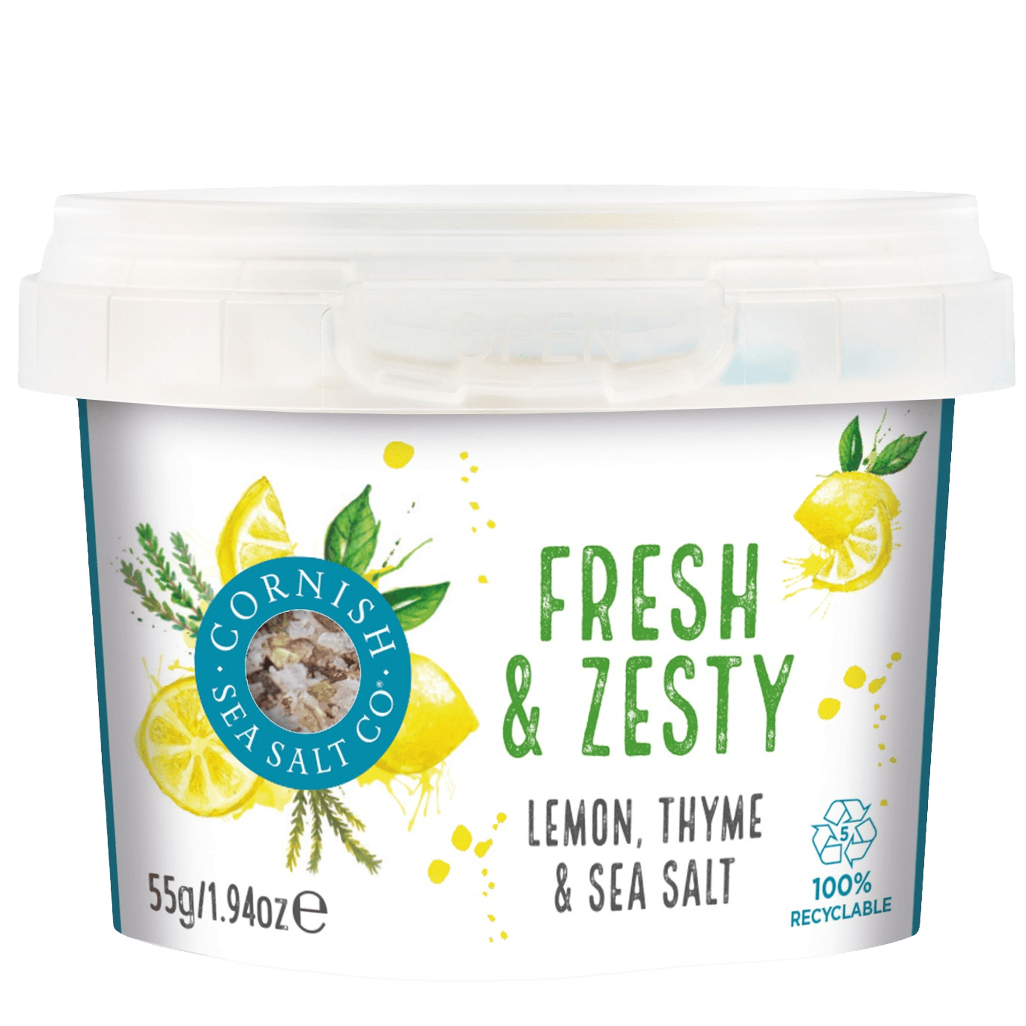 Cornish Salt Sea Salt Fresh & Zesty