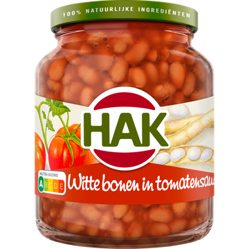 Hak Witte Bonen in Tomatensaus 360 g