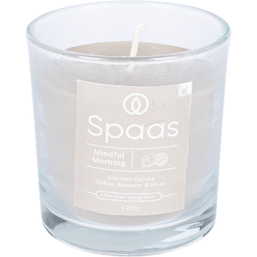 Spaas Geurkaars in glas cotton blossom & musk