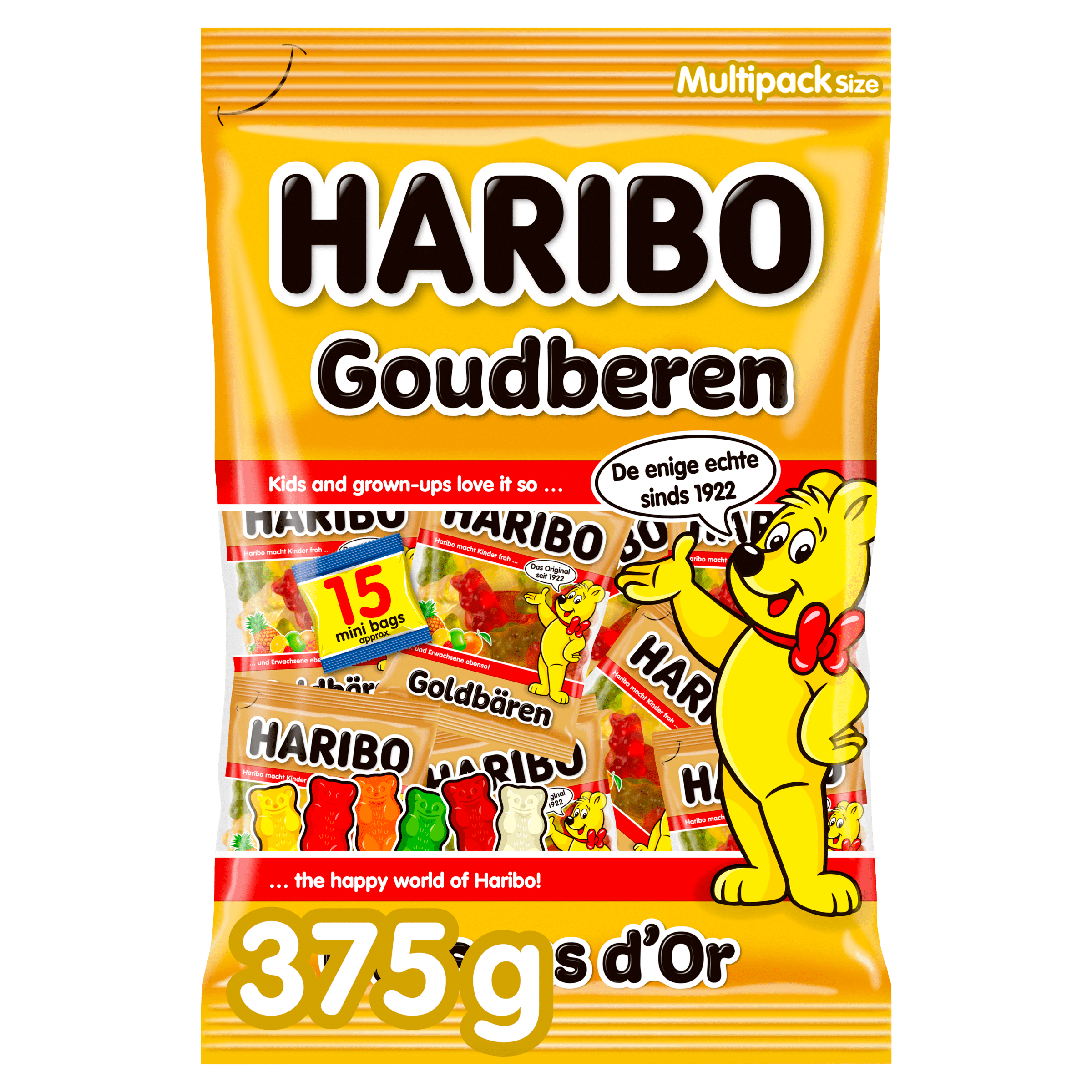 Haribo Goudberen Uitdeelzakjes