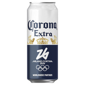 Corona bier extra blond blik