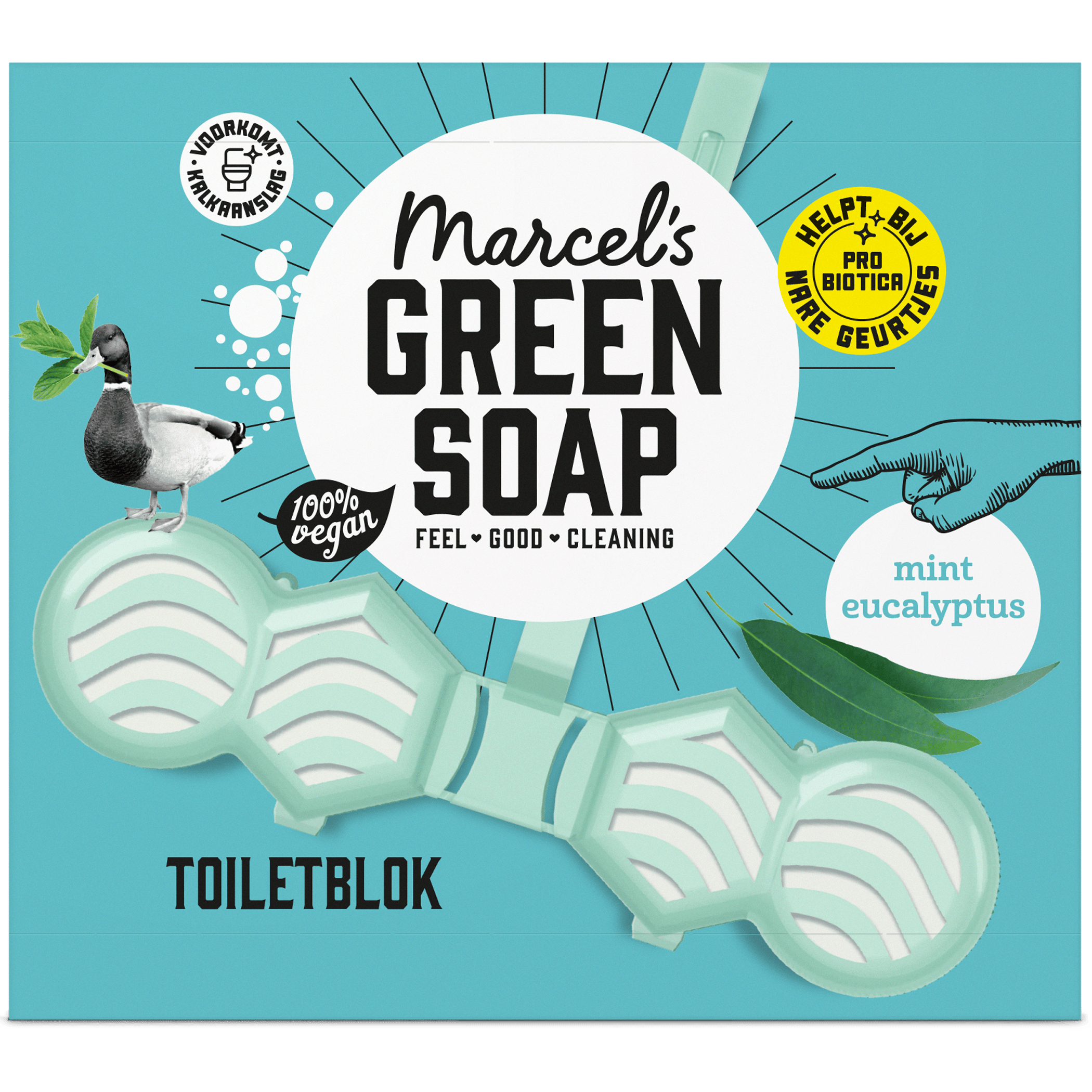 Marcel's Green Soap Toiletblok mint eucalyptus