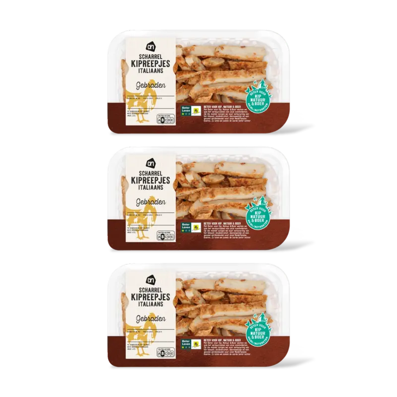AH Scharrelkipreepjes Italiaan gebraden 3pk
